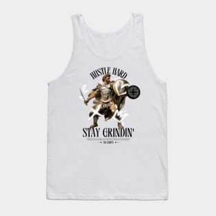 Hustle Hard Street Urban Style Graffiti Tank Top